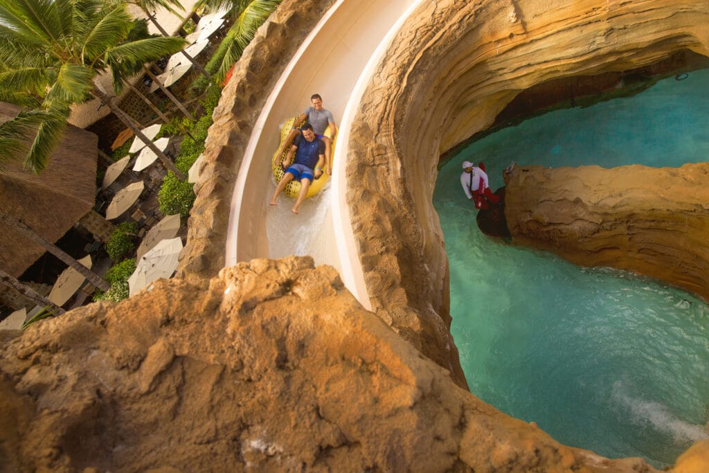 Aulani - waterslides!