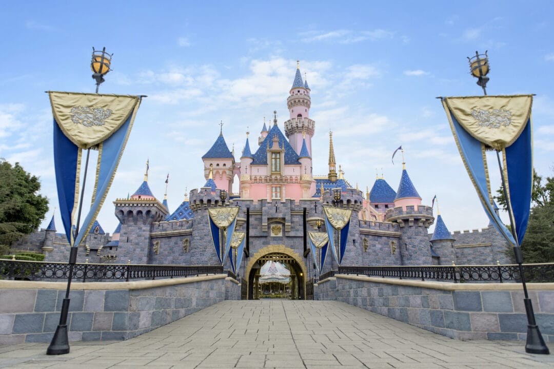 Sleeping Beauty Castle in Disneyland