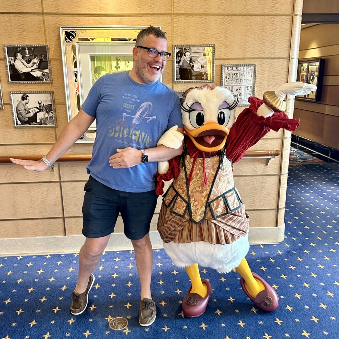 A chance encounter with Pirate Daisy A chance encounter with Pirate Daisy