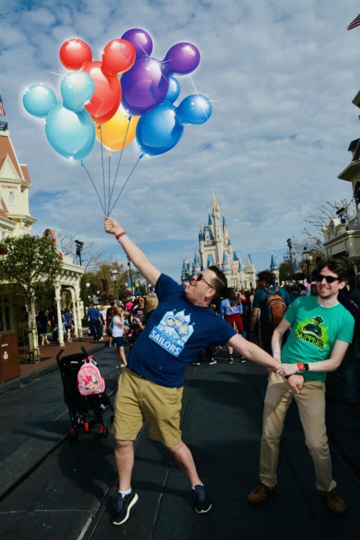 Chris and Andrew at the Magic Kingdom! Chris and Andrew at the Magic Kingdom!