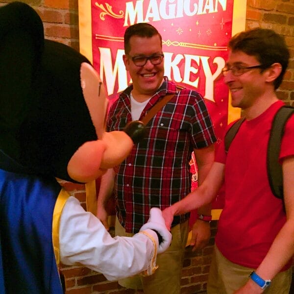 Meeting Mickey Mouse