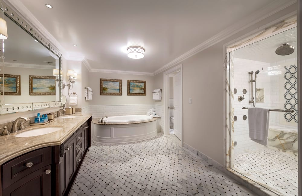 Disney World Resort: Grand Floridian Villas Bathroom