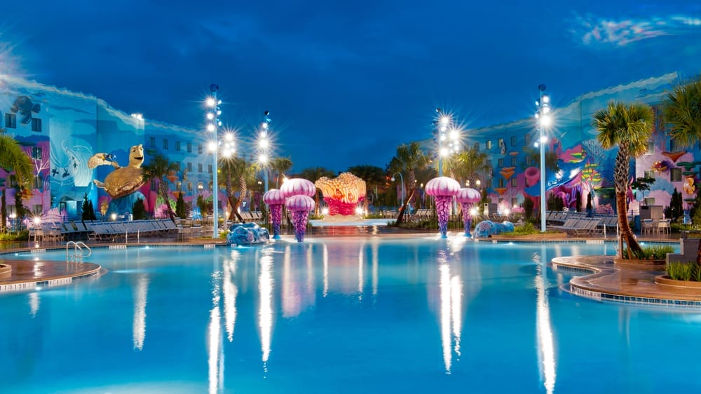 Disney World Resort: Art of Animation Pool