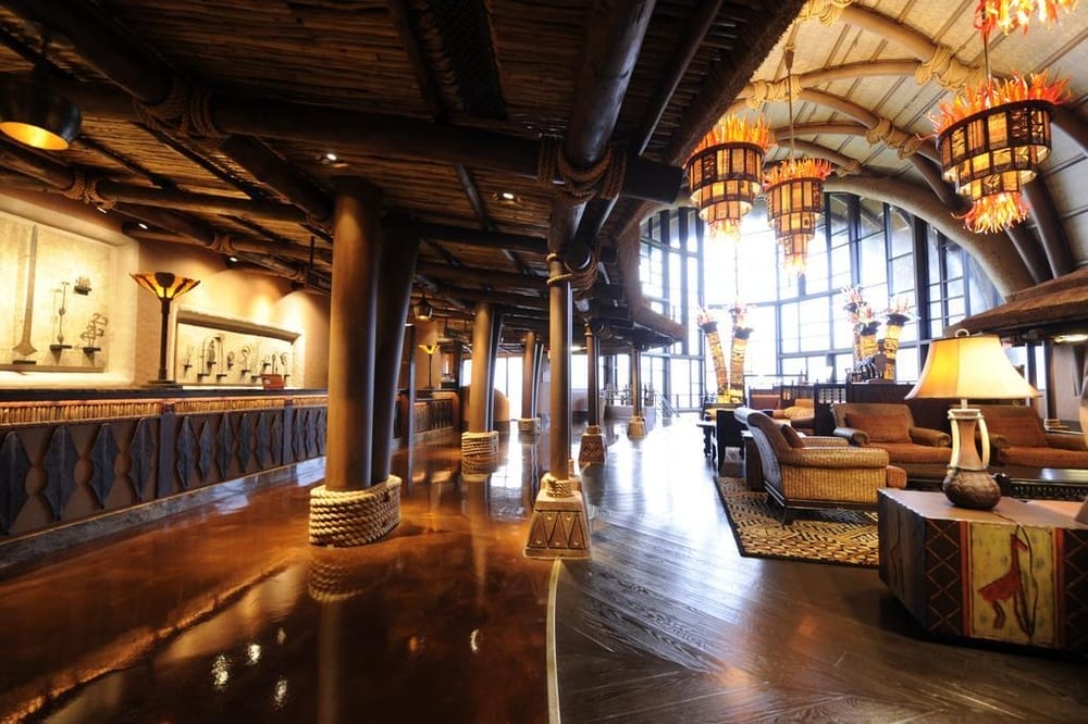 Disney World Resort: Animal Kingdom Villas Kidani Village Lobby