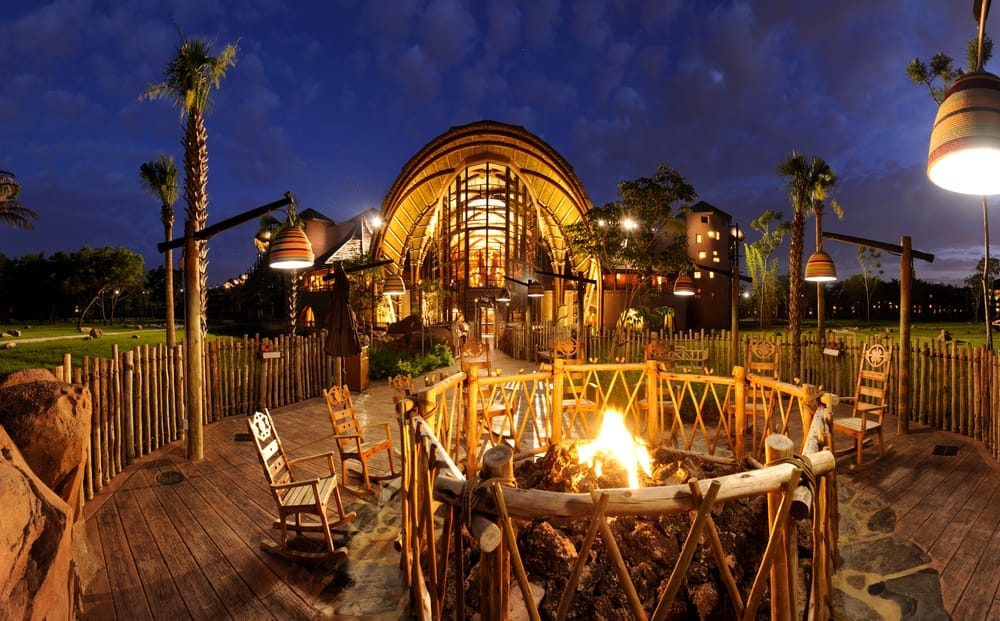 Disney World Resort: Animal Kingdom Villas Kidani Village Firepit