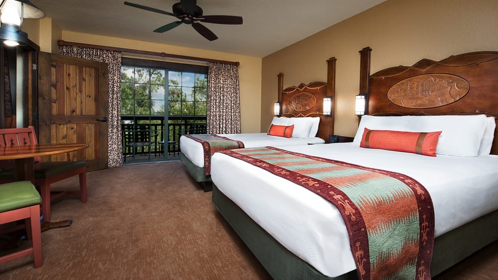 Disney World Resort: Boulder Ridge Bedroom