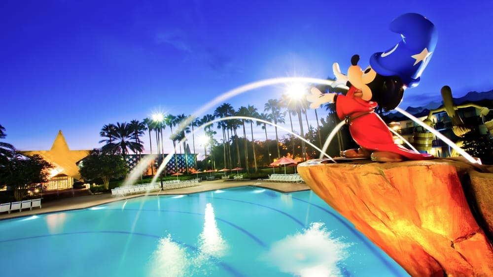 Disney World Resort: All Star Movies pool