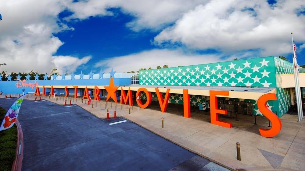 Disney World Resort: All Star Movies entrance