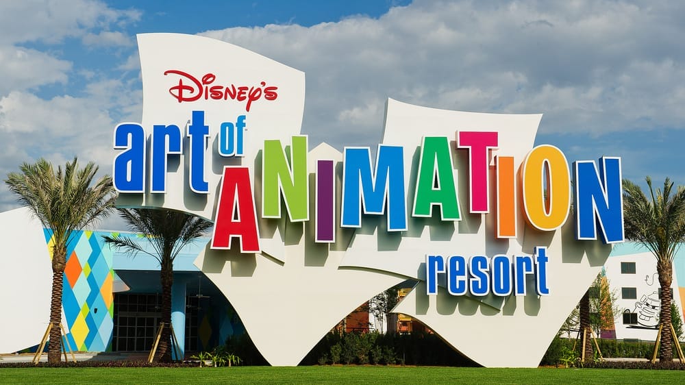 Disney World Resort: Art of Animation Entrance
