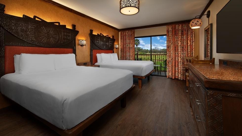 Disney World Resort: Animal Kingdom Lodge Room View