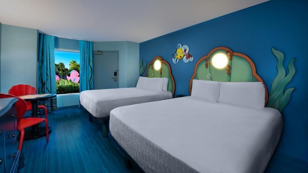 Disney World Resort: Art of Animation Room View